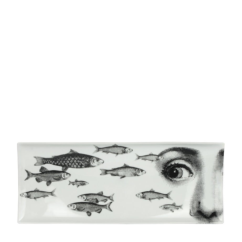 Fornasetti Tema e Variazioni No. 392 Rectangular Tray (38cm x 14cm)