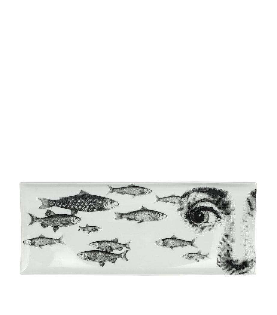 Fornasetti Tema e Variazioni No. 392 Rectangular Tray (38cm x 14cm)