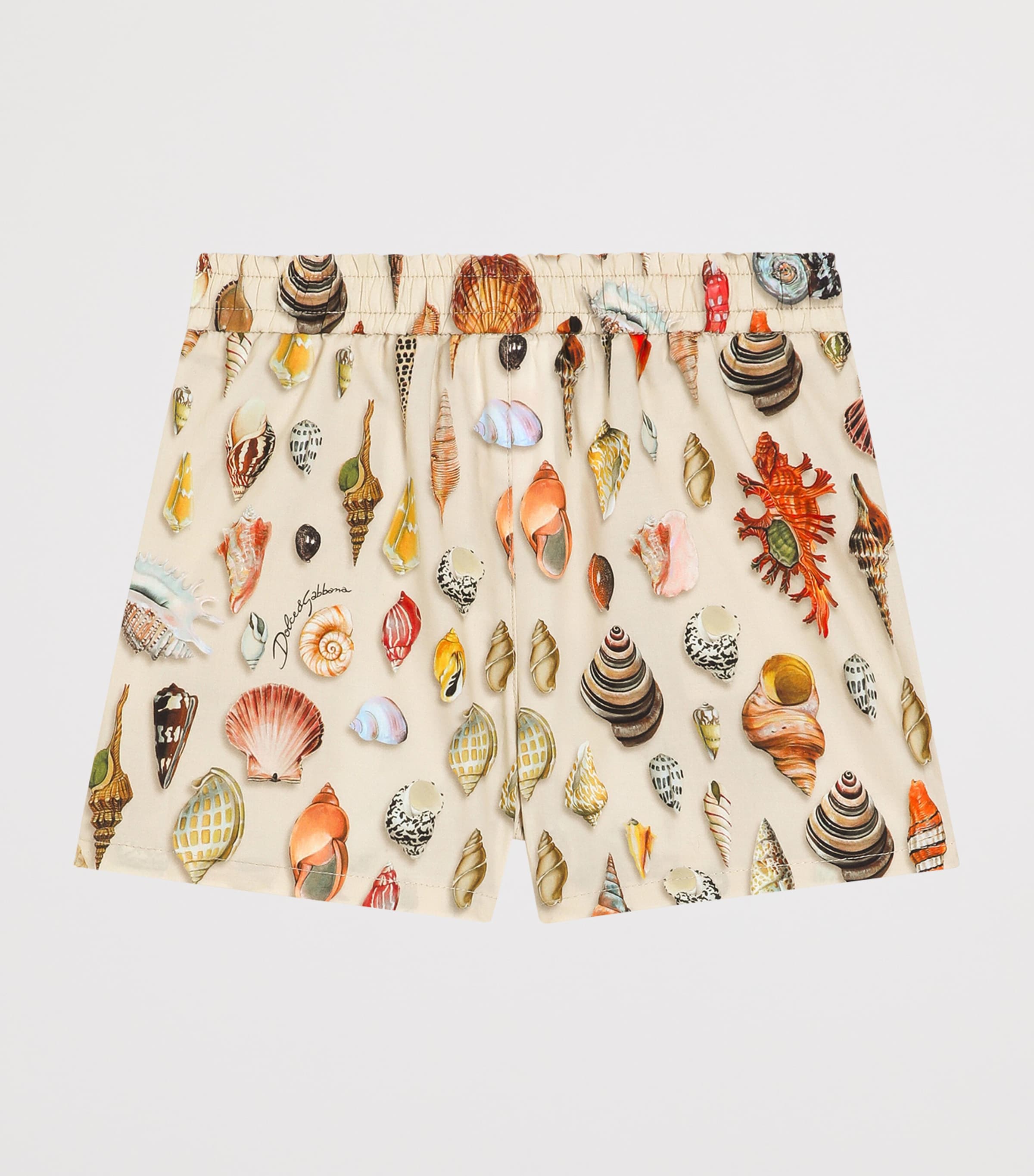 Dolce & Gabbana Kids Seashell Drawstring Shorts (3-36 Months)