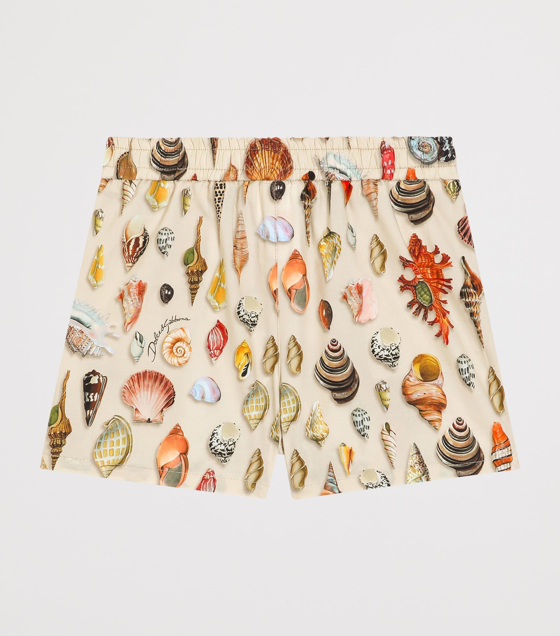 Dolce & Gabbana Kids Seashell Drawstring Shorts (3-36 Months)