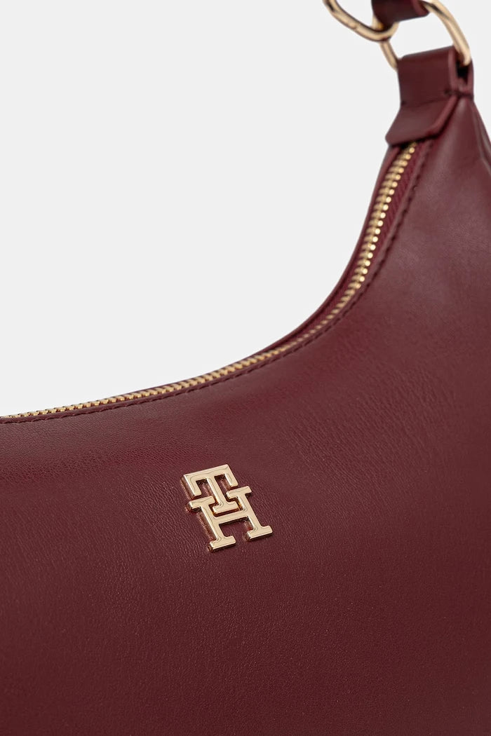 Tommy Hilfiger yapay deri yapılandırılmış kadın çantası