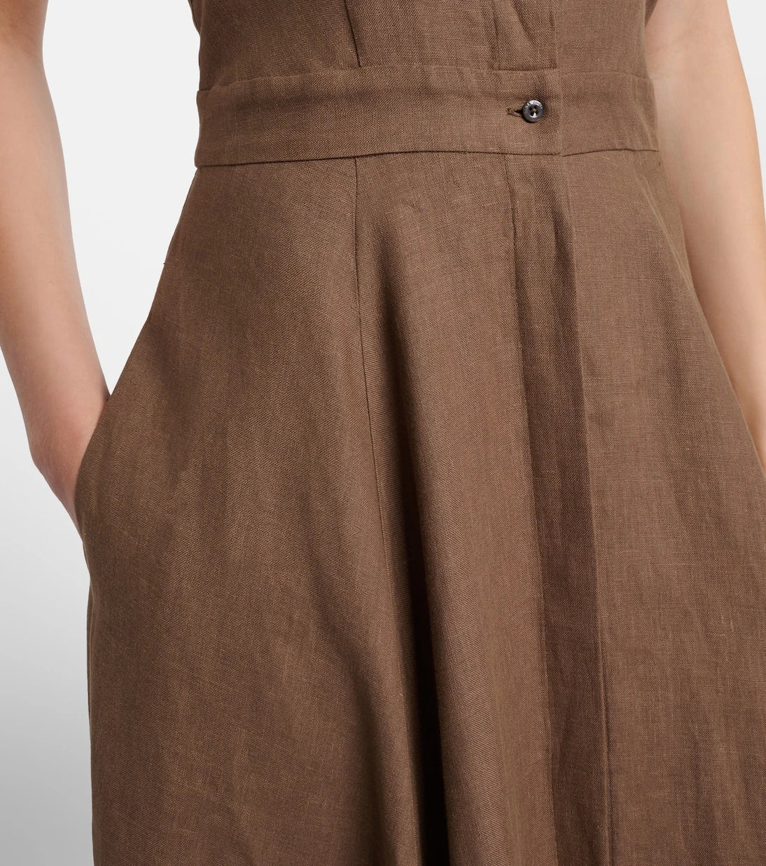 Ralph Lauren Collection - Eldred linen maxi dress
