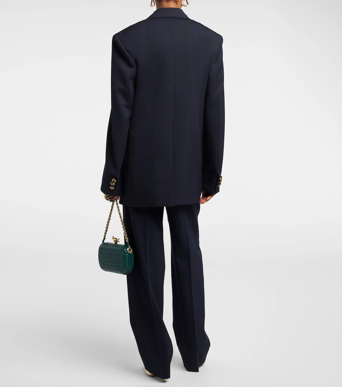 Bottega Veneta - Double-breasted wool blazer