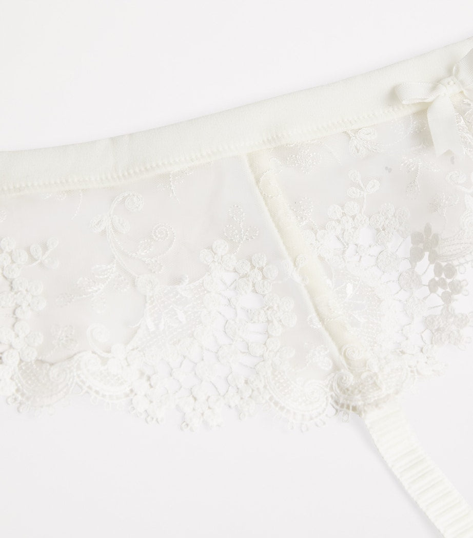 Lace Wish Garter Belt 030 NATUREL