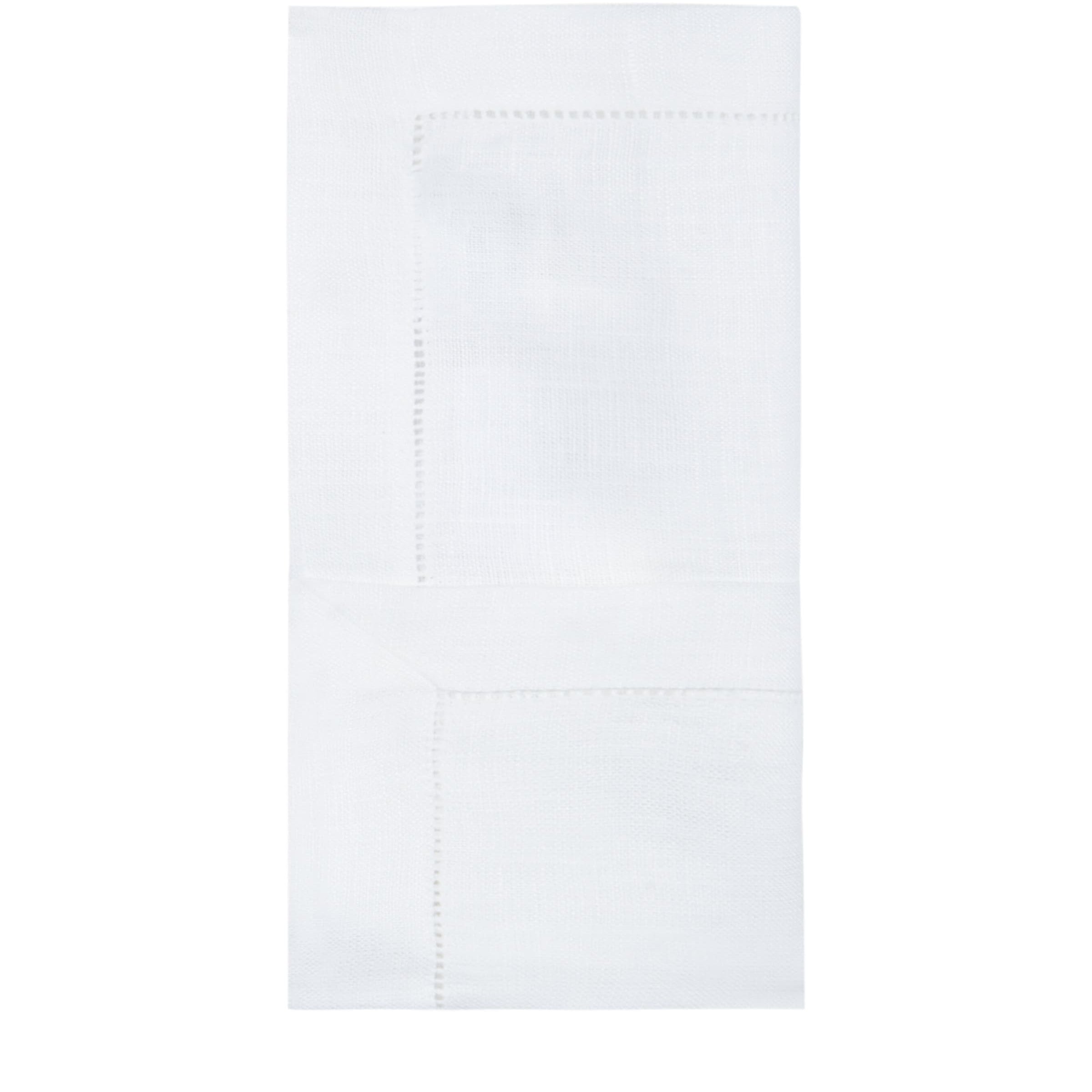 Thomas Ferguson Small Hemstitch Edge Napkin (48cm x 48cm)