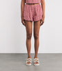 Gingham Aurelia Shorts RED GINGHAM