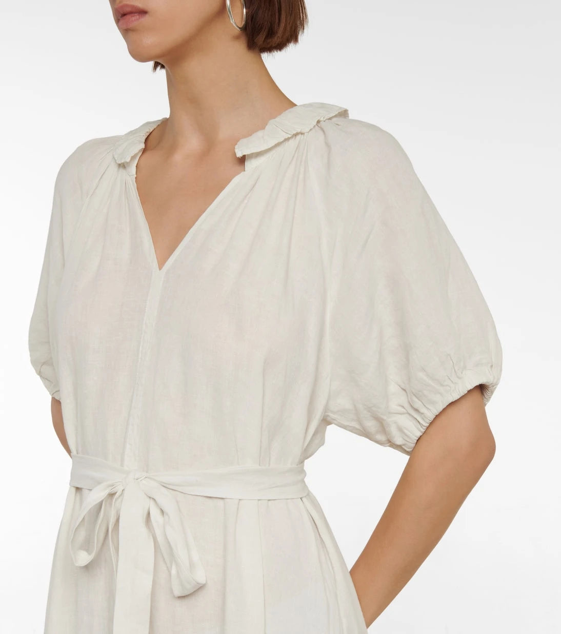 Velvet - Karina linen midi dress