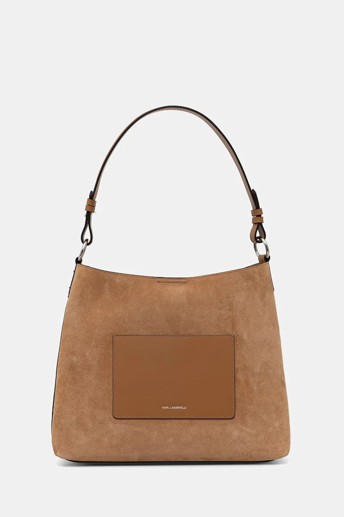 Karl Lagerfeld kadın süet shopper çanta K/DAILY