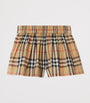 Burberry Kids Cotton Check Shorts (3-36 Months)
