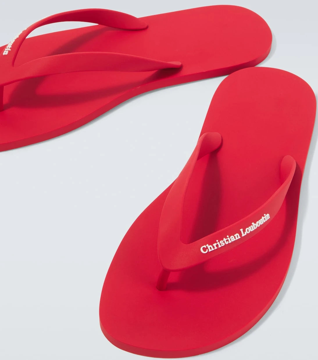 Christian Louboutin - Logo thong sandals