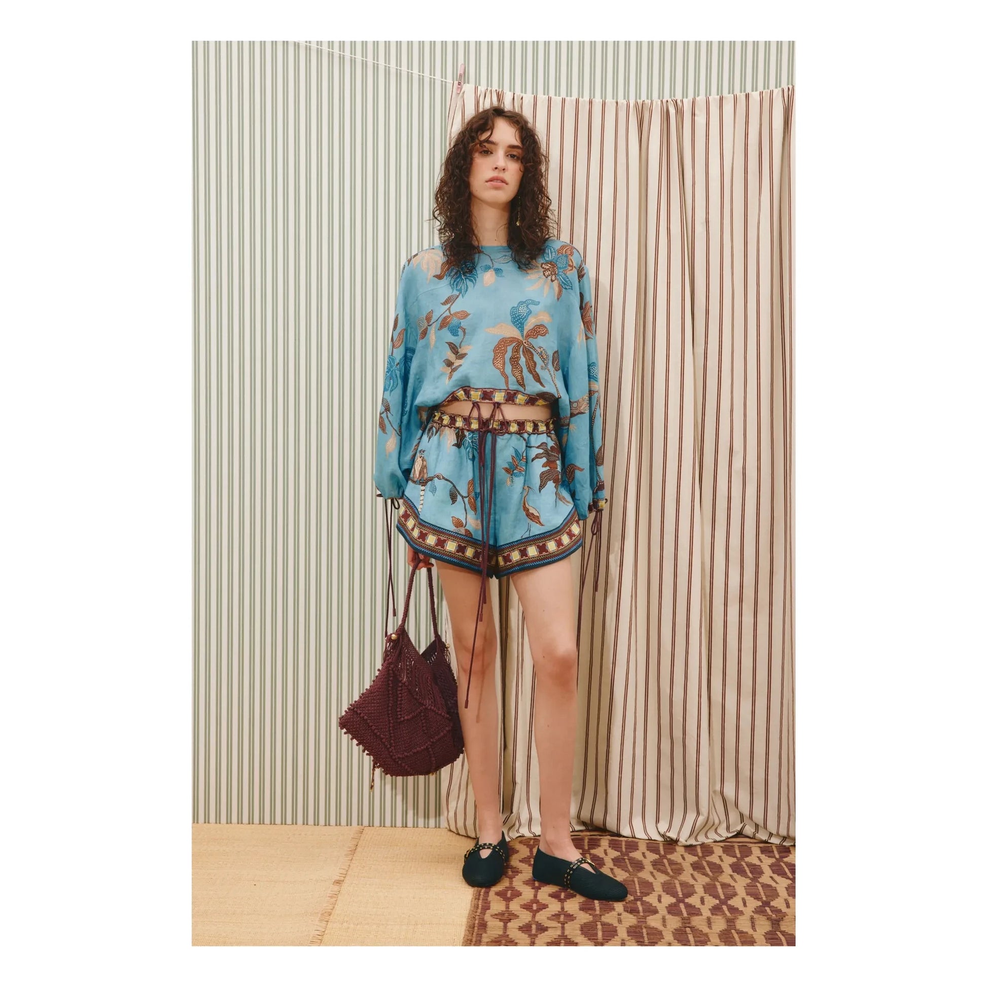 Alémais - Georgie blouse | Blue
