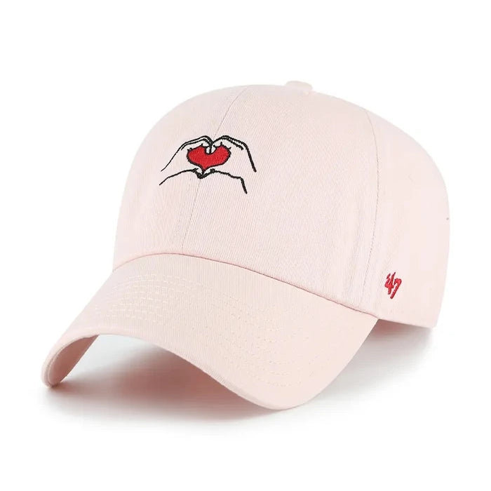 Памучна шапка с козирка 47 brand Love Base Runner Icon