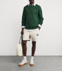 Cotton-Blend Fleece Tennis Shorts