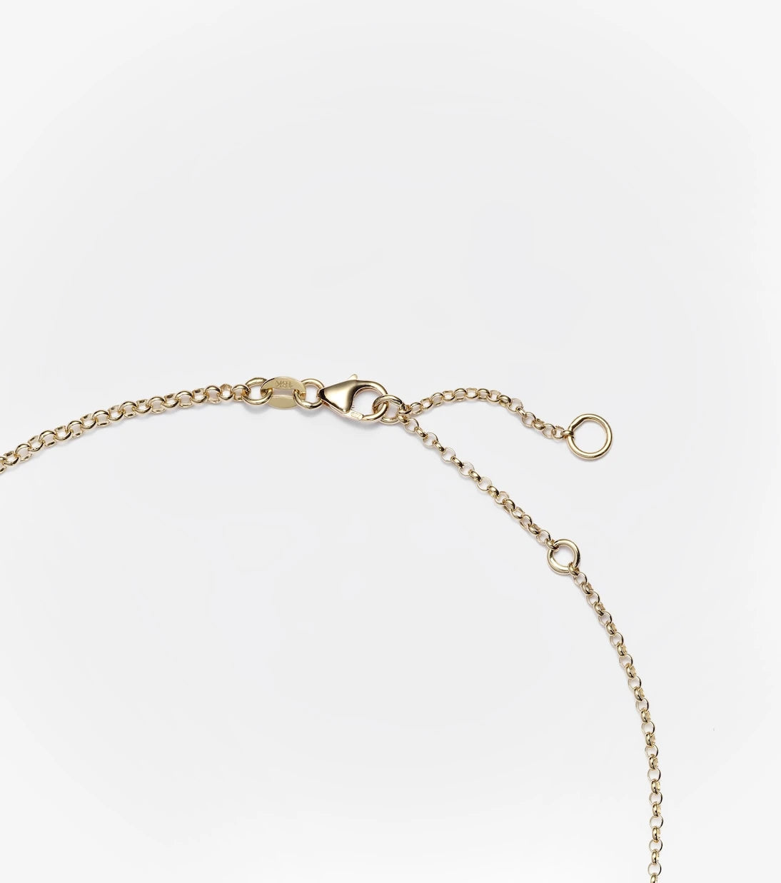 FoundRae - Protection 18kt gold chain necklace with diamonds