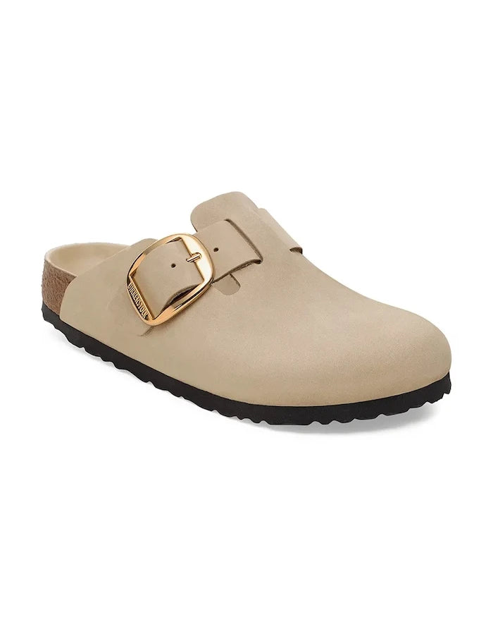Birkenstock Boston Big Buckle Deri Terlik