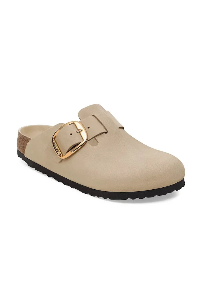 Birkenstock Boston Big Buckle Deri Terlik
