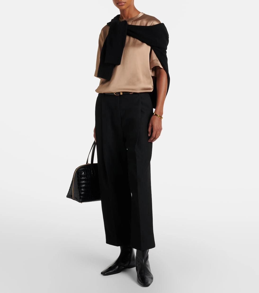 Toteme - Satin T-shirt