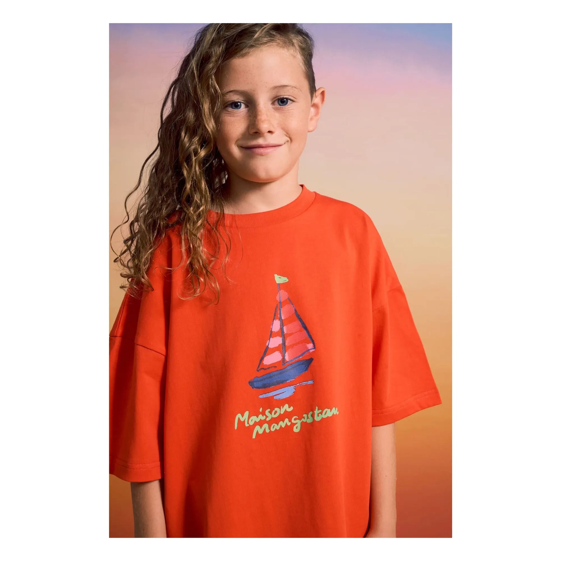 Maison Mangostan - Sailing T-shirt | Red