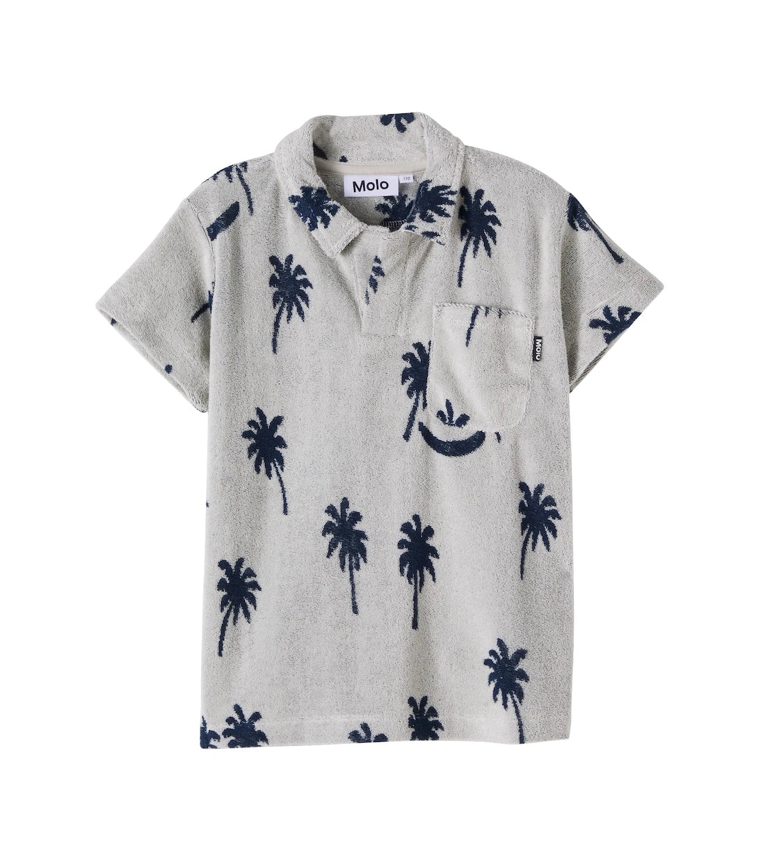 Molo - Randel cotton-blend terry polo shirt