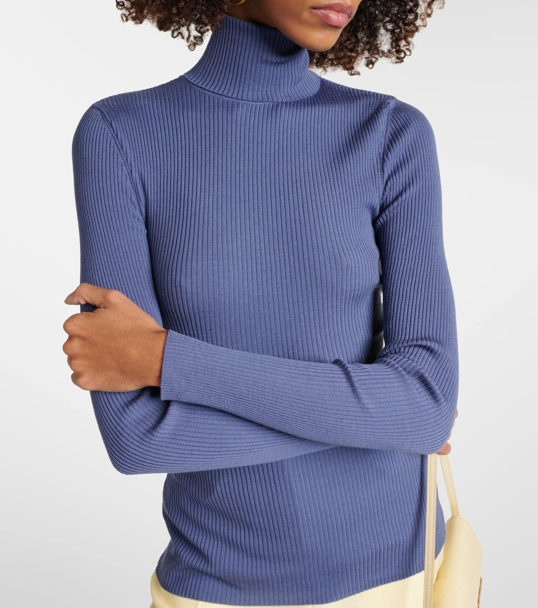 Wolford - Ribbed-knit virgin wool turtleneck top
