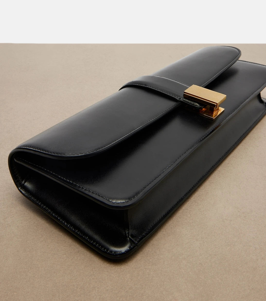 Khaite - Blake leather clutch