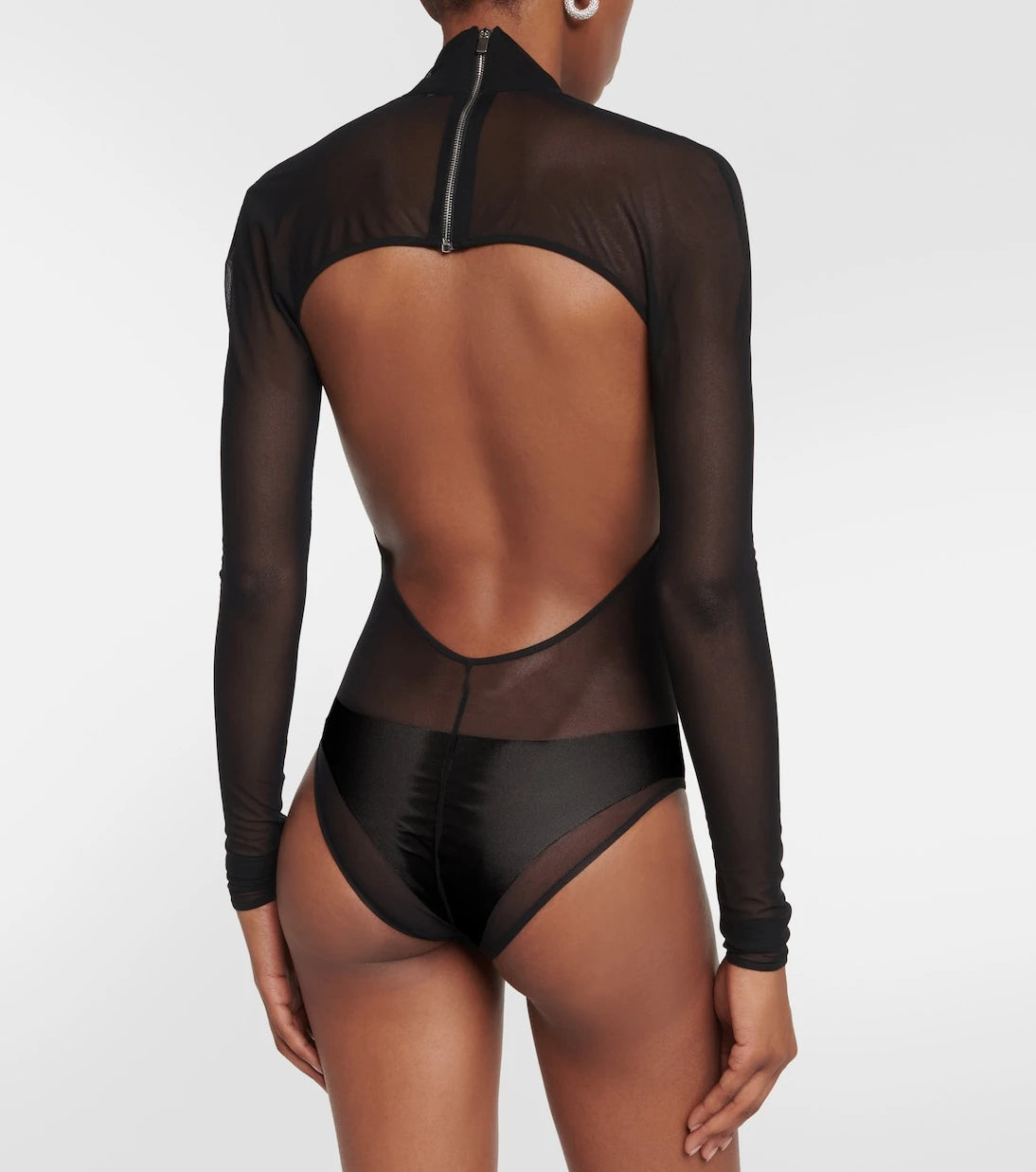 David Koma - Cutout mesh bodysuit