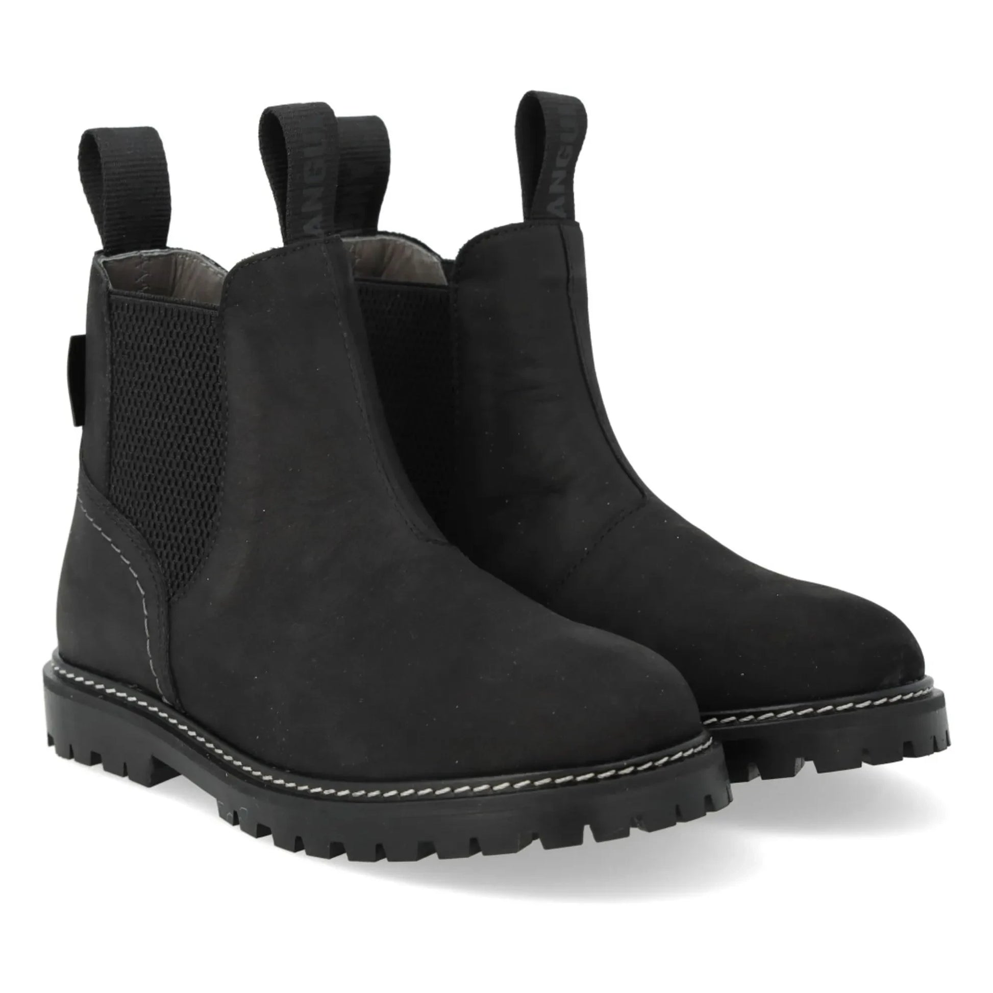 Angulus - Chelsea Boots Chunky Tex | Black