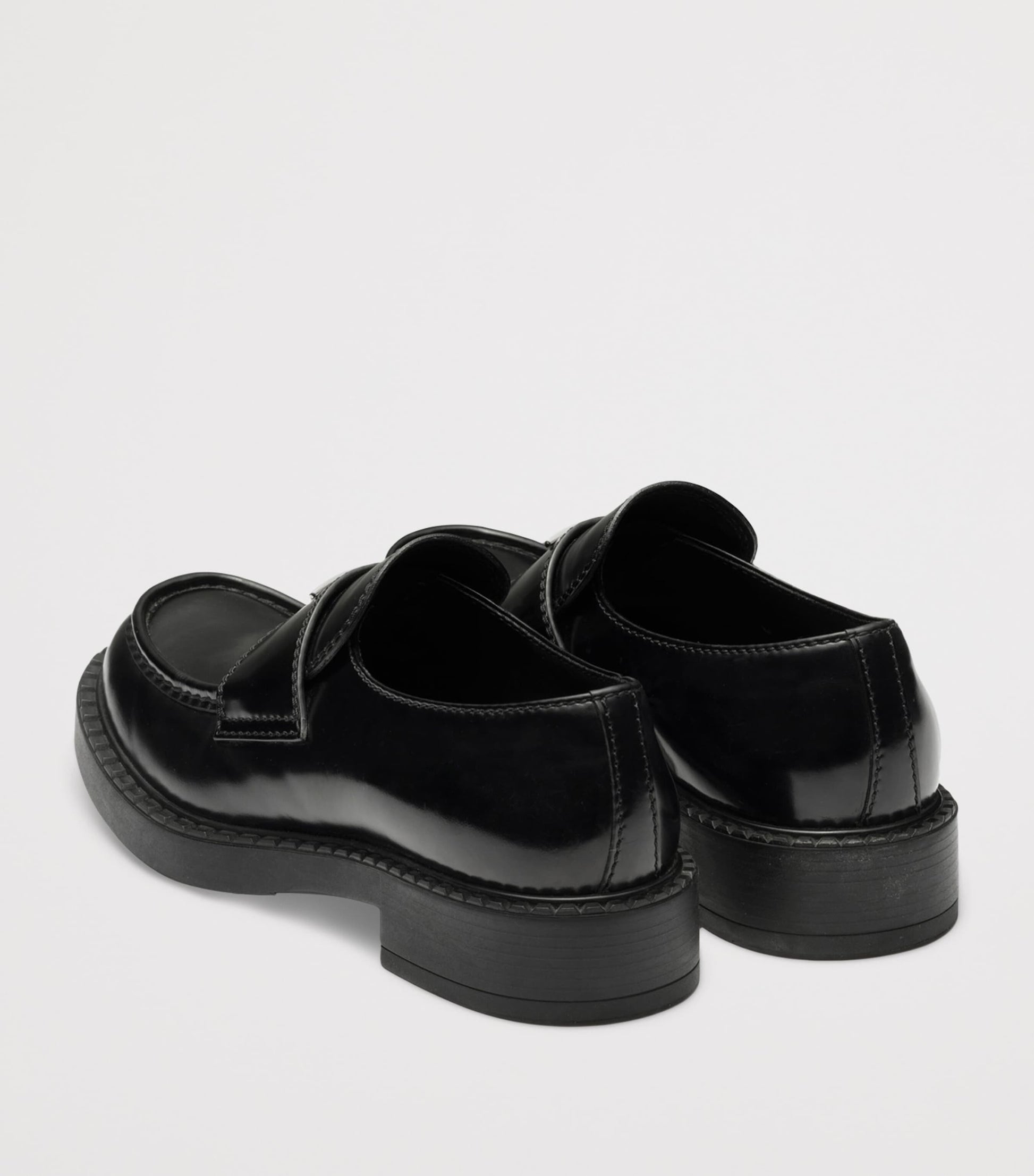 Patent Leather Triangle Loafers