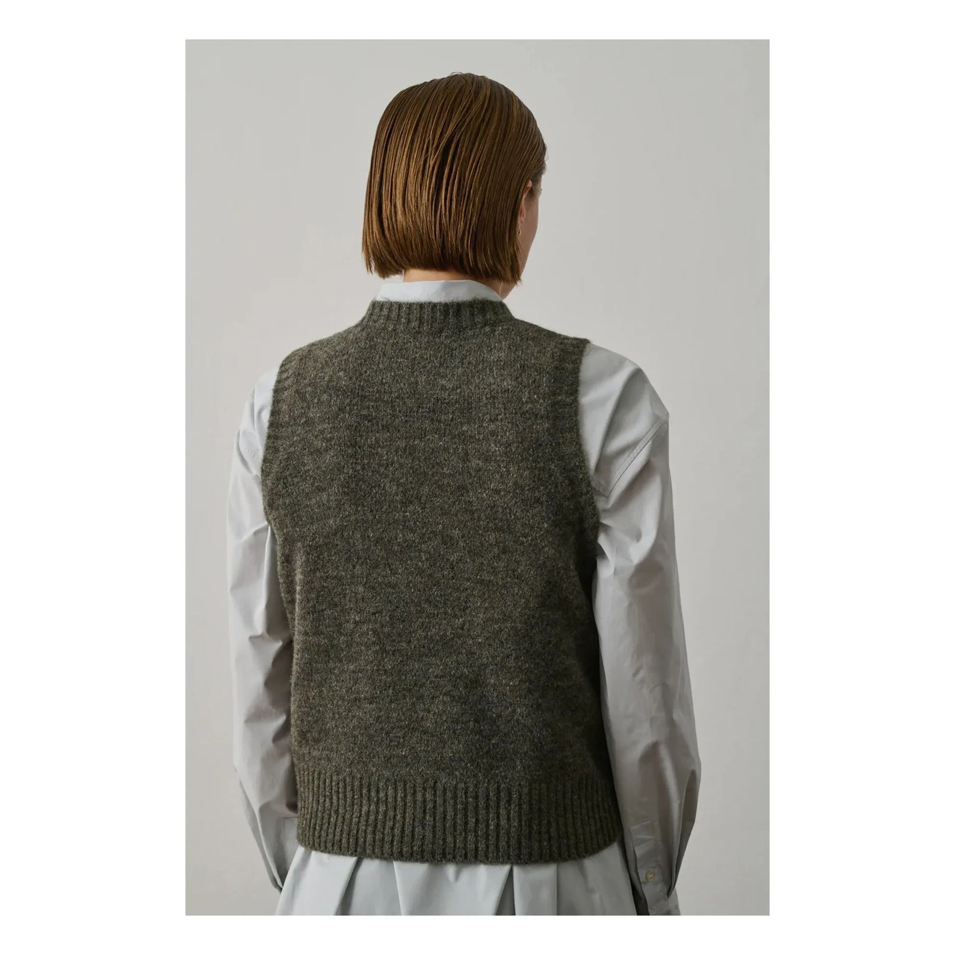 Soeur - Namaste Sleeveless Sweater | Heather grey