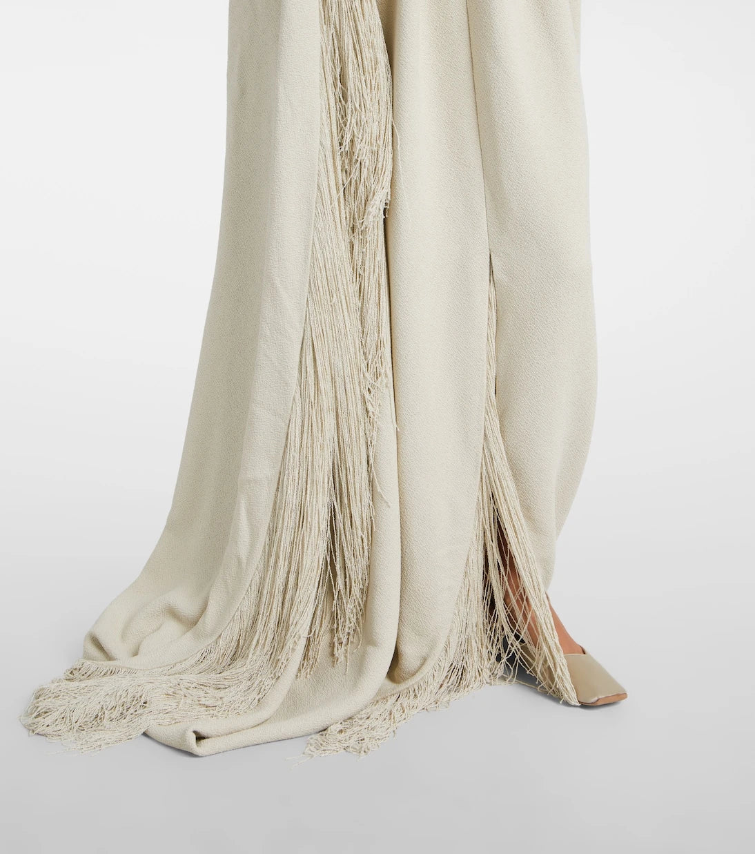 Calvin Klein Collection - Vicky fringed gathered gown