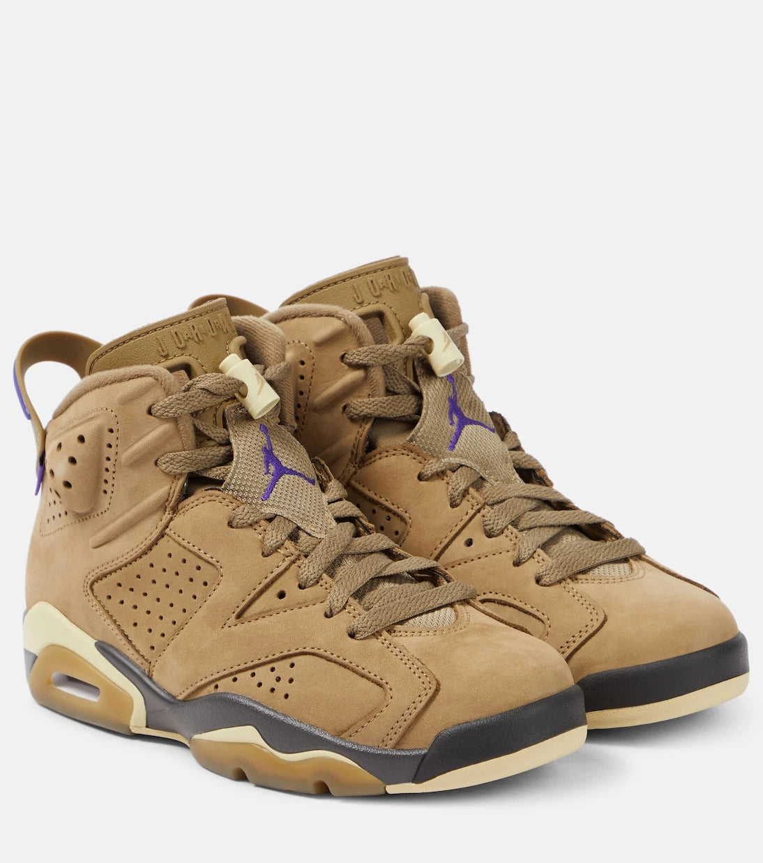 Nike - Air Jordan 6 Retro suede sneakers