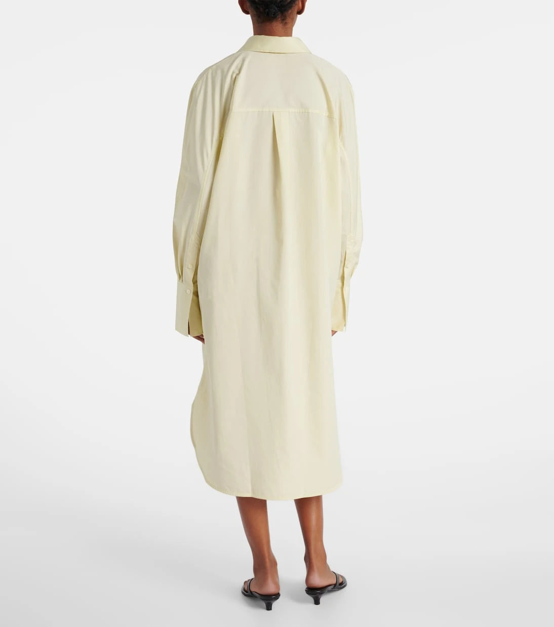 Toteme - Cotton poplin shirt dress