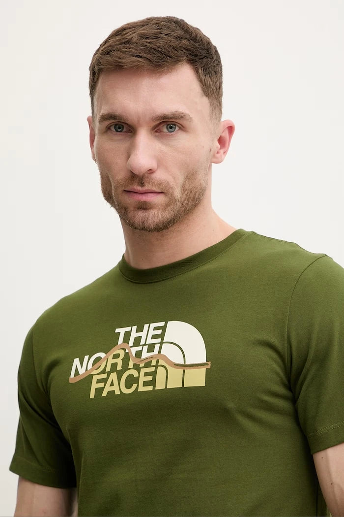 Памучна тениска The North Face MOUNTAIN