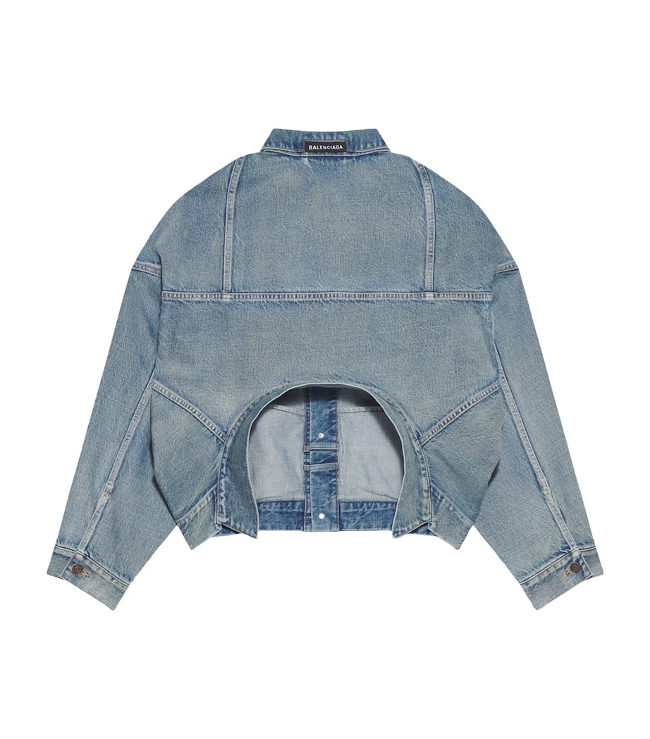 Balenciaga Pink Upside-Down Jacket