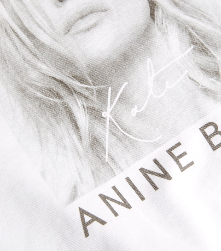 ANINE BING White x Kate Moss Ramona Sweatshirt