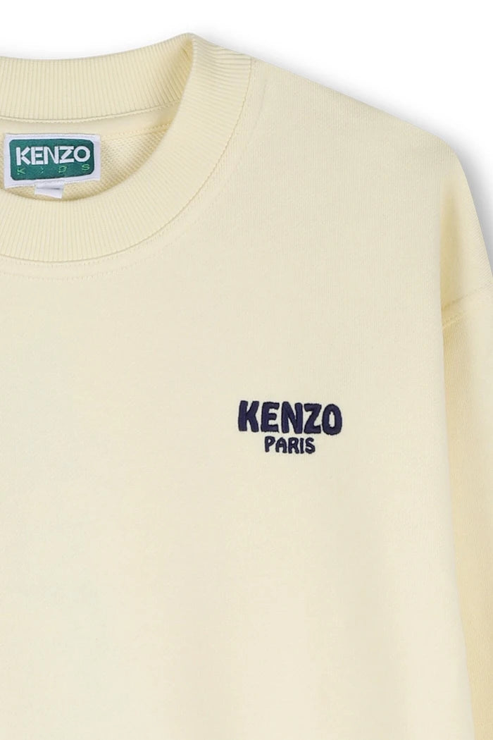 Детски памучен суичър Kenzo Kids