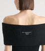 Givenchy Black Wool-Blend Knit Mini Dress