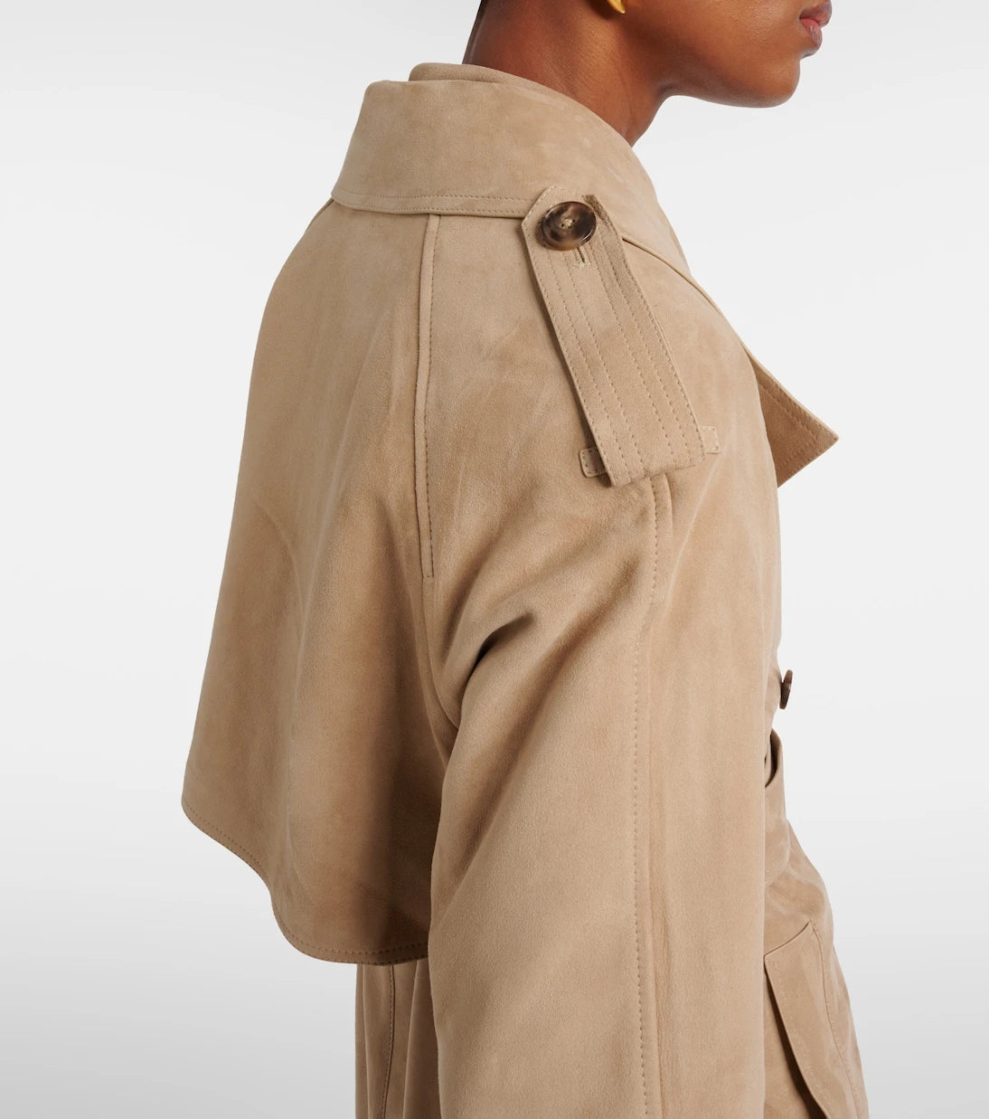 Yves Salomon - Suede trench coat