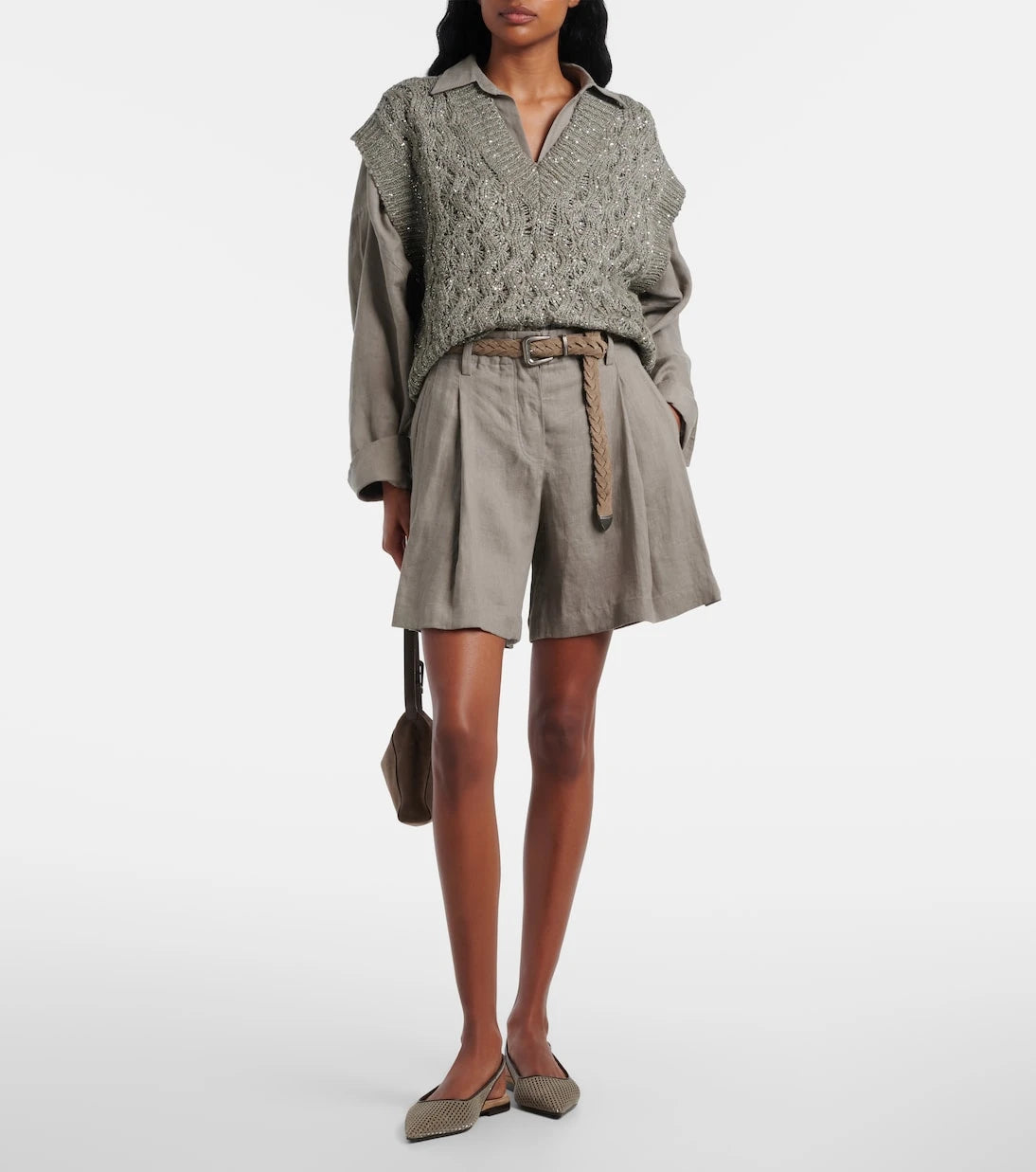 Brunello Cucinelli - Sequined sweater vest