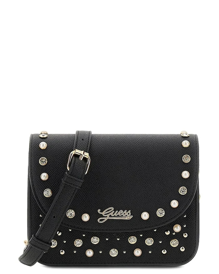 Guess çocuklar için suni deri crossbody çanta
