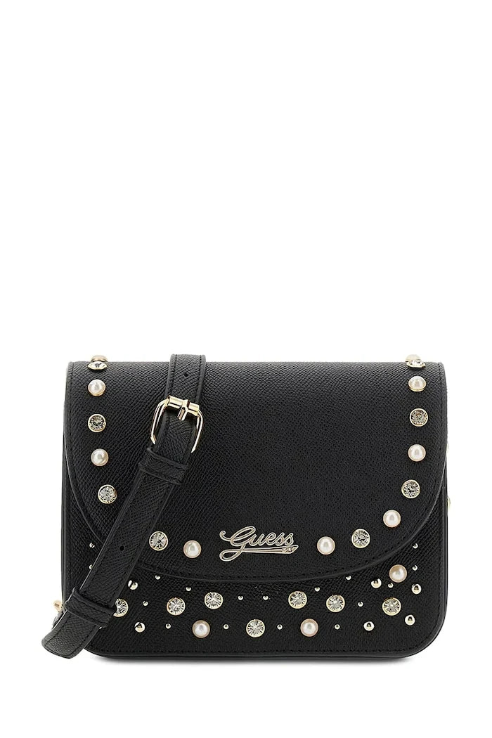 Guess çocuklar için suni deri crossbody çanta
