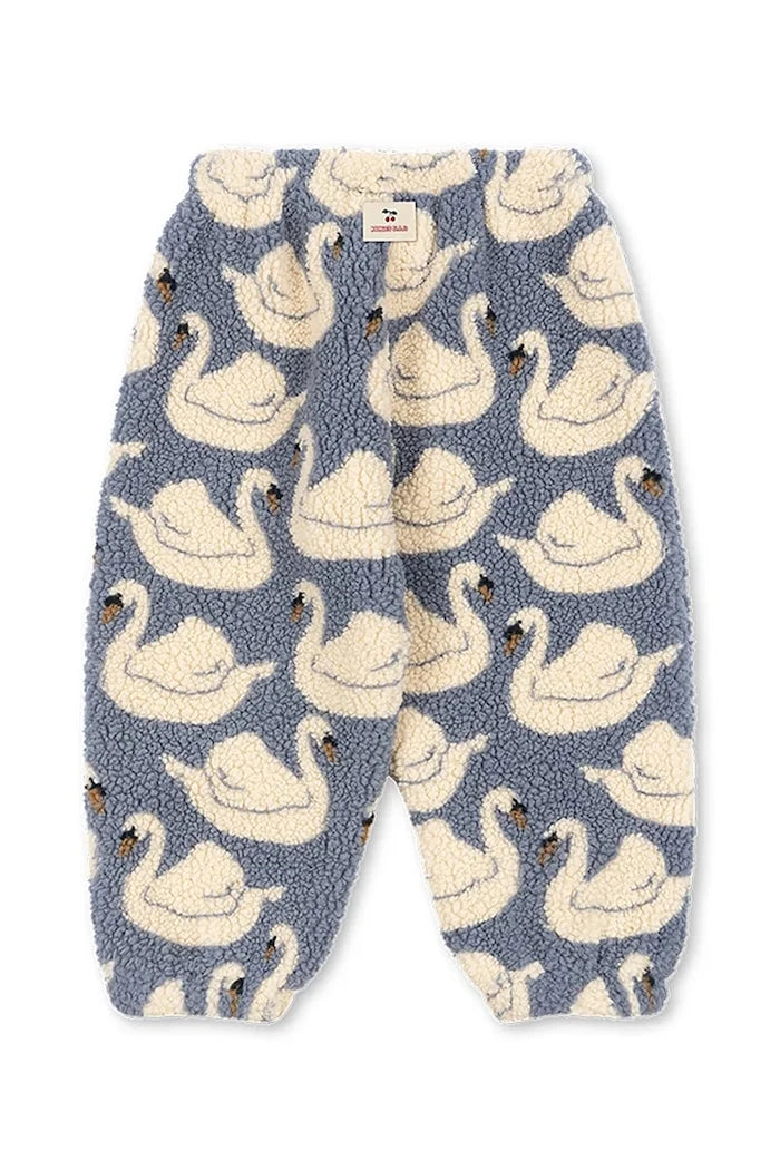 Konges Sløjd çocuk polar spor pantolonu JODY PANTS GRS