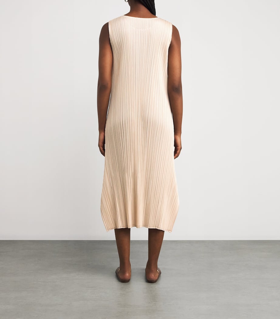 Monthly Colors July Midi Dress LIGHT BEIGE