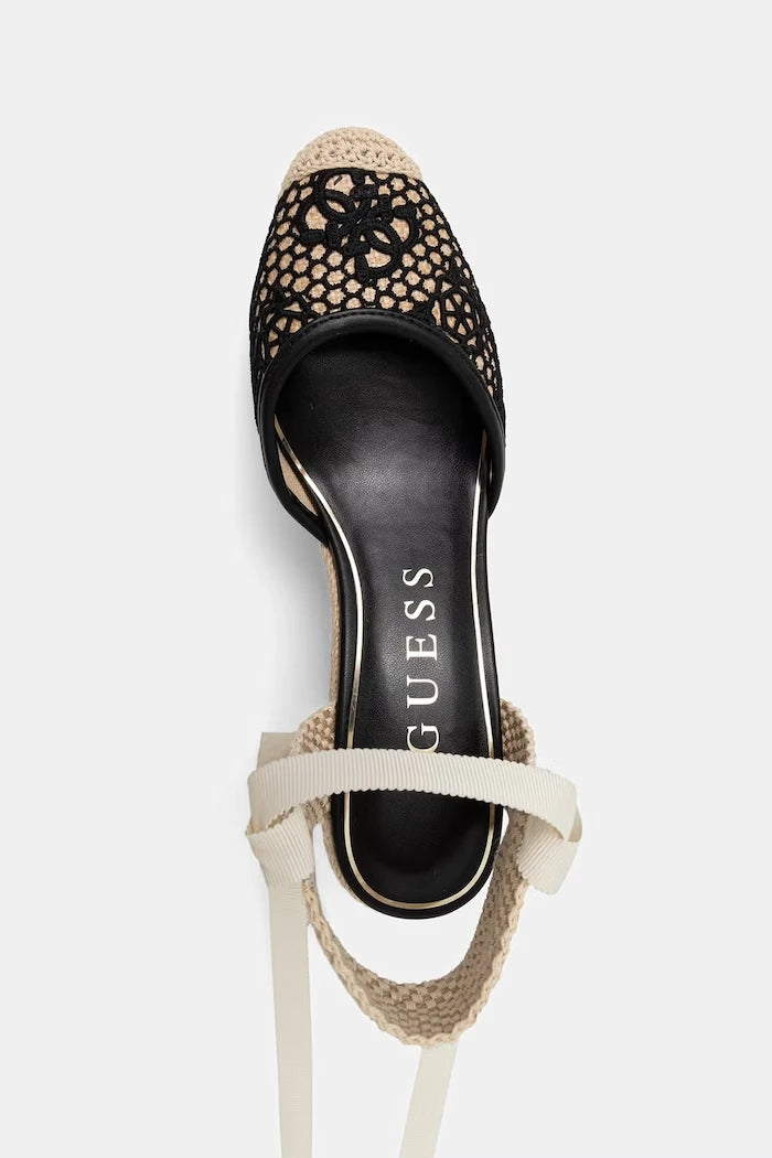 Guess kadın CHEYIN eğik platform espadriller