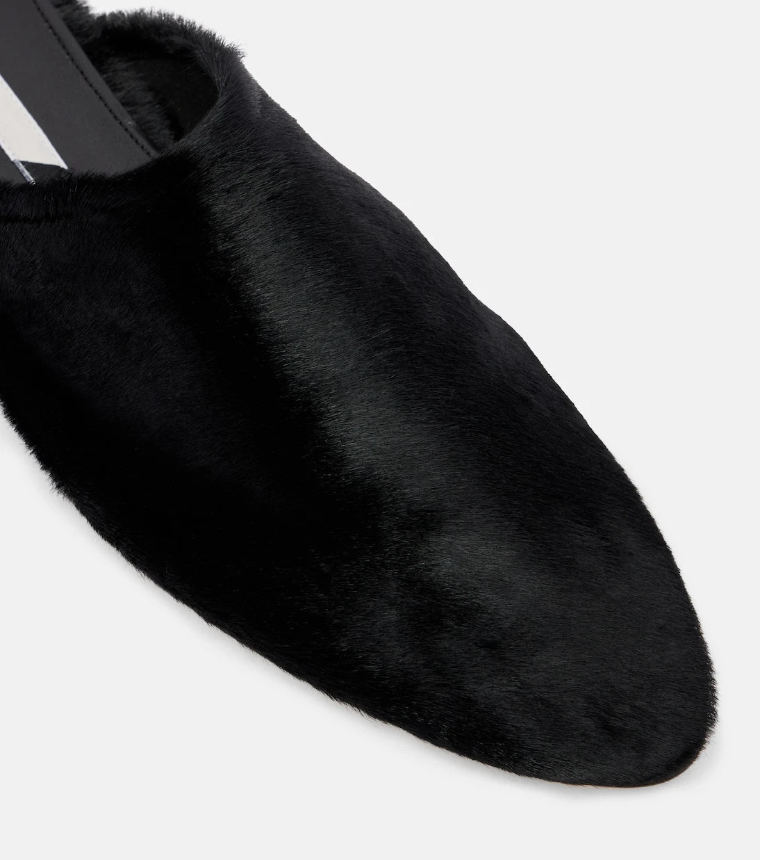 Christen - Elipse calf hair mules