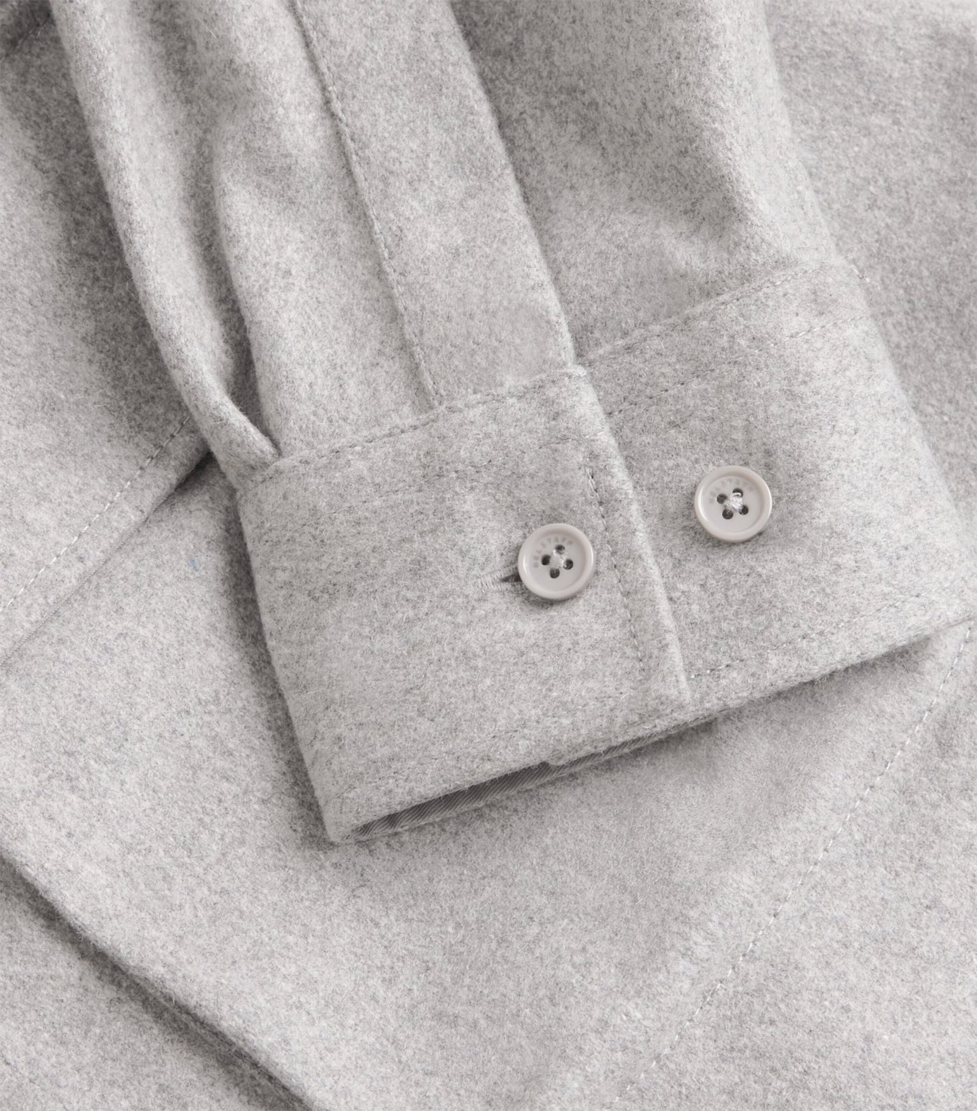 Wool-Blend Pointer Shirt