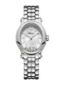 Stainless Steel and Diamond Happy Sport Oval Watch 29mm