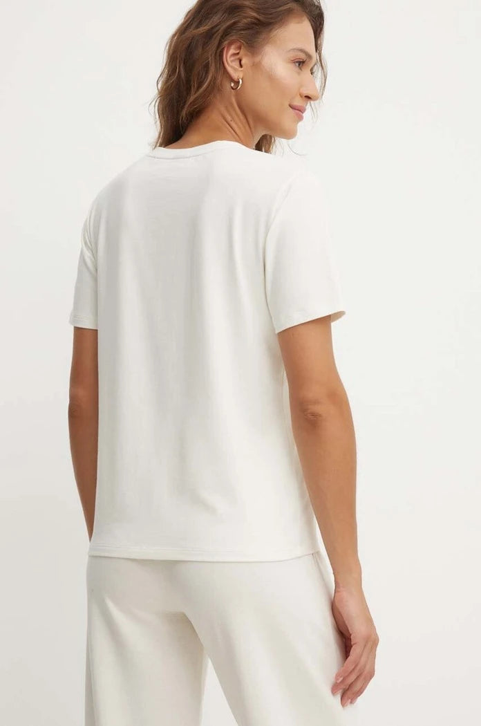 BOSS Kadın Pamuk Elastan CI T-Shirt