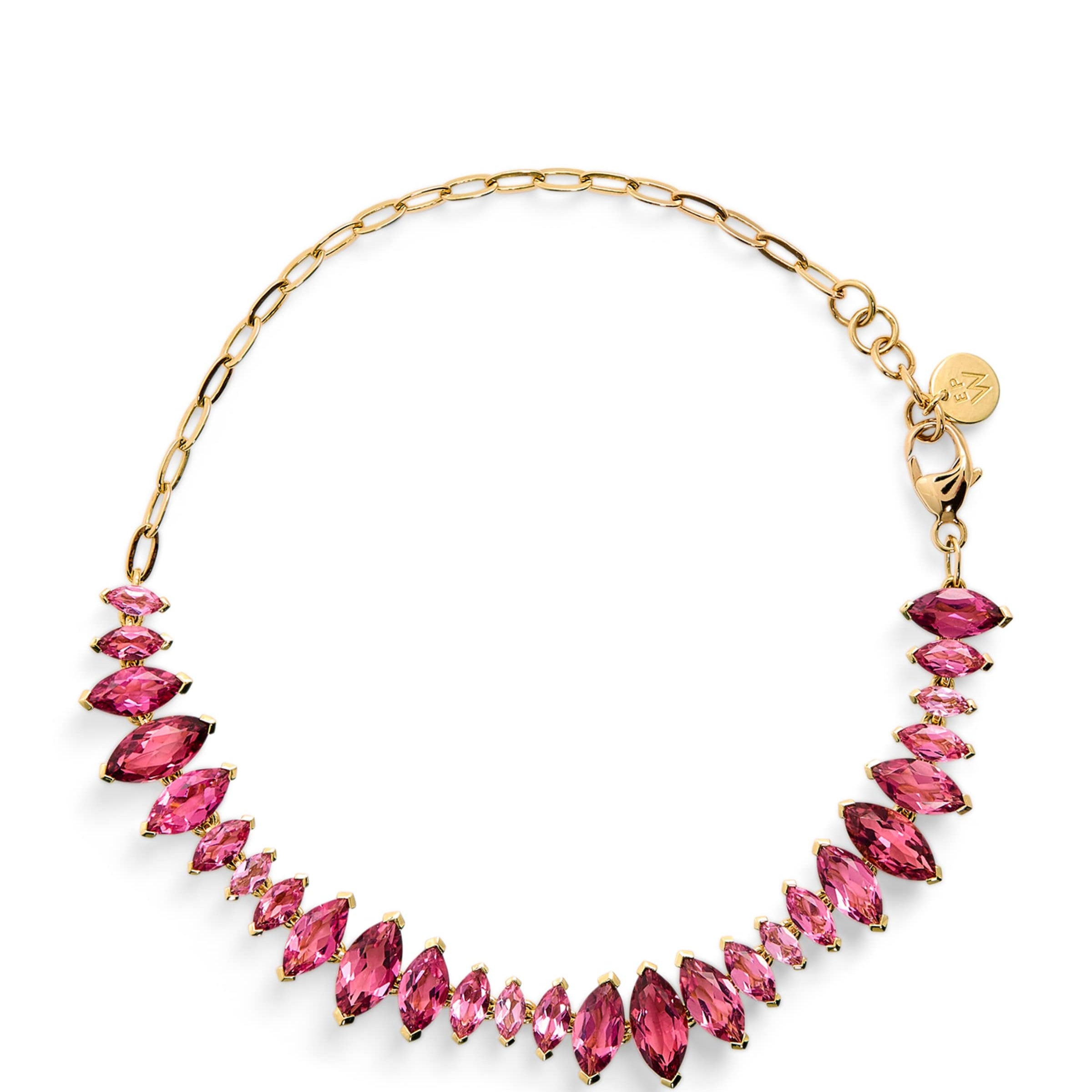 Yellow Gold and Sapphire Arashi Bracelet