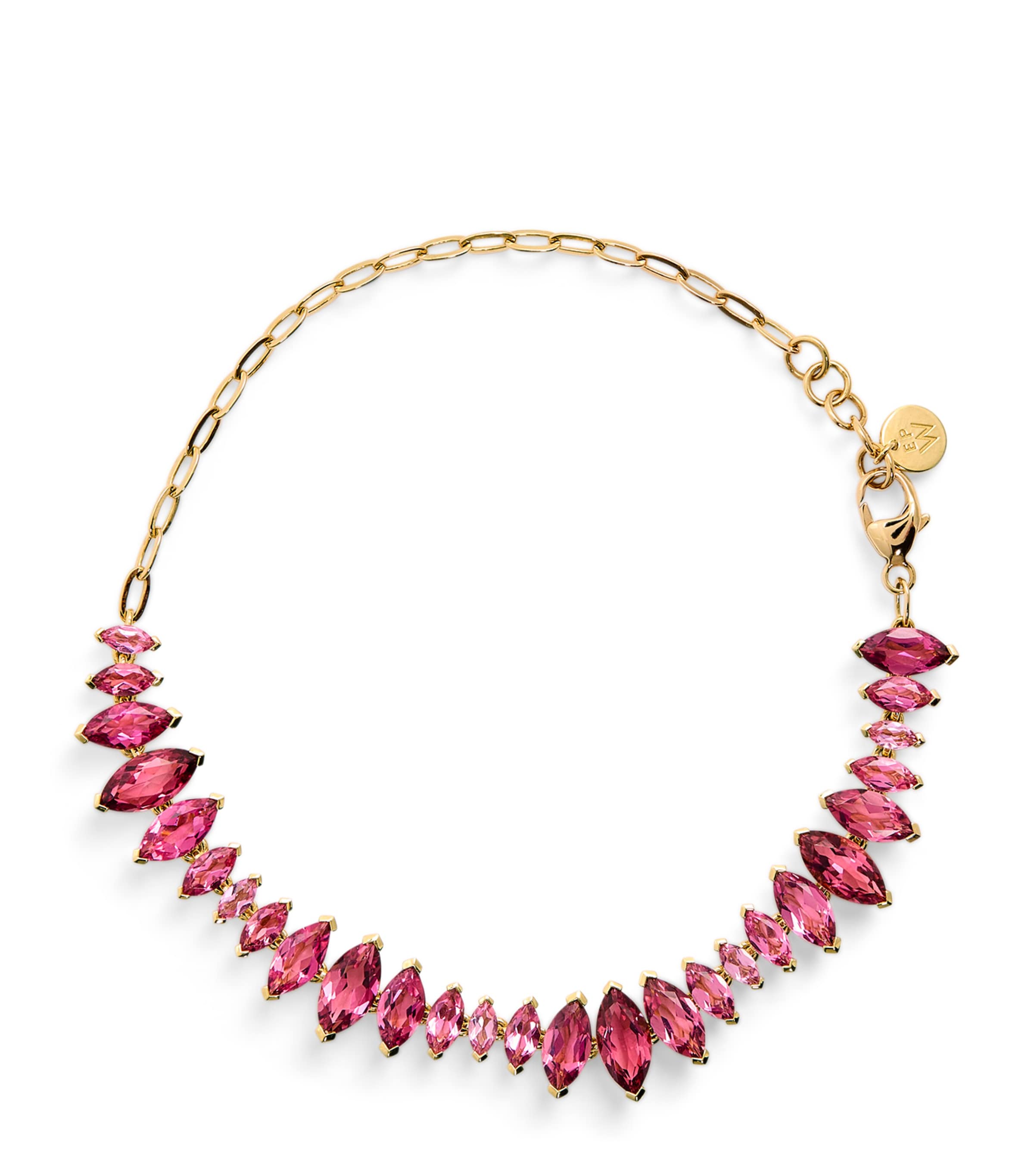 Yellow Gold and Sapphire Arashi Bracelet